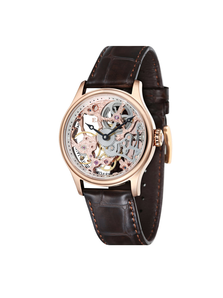 Bauer Mechanical Skeleton Mechanical Automatic Men's Watch -  ES-8049-03