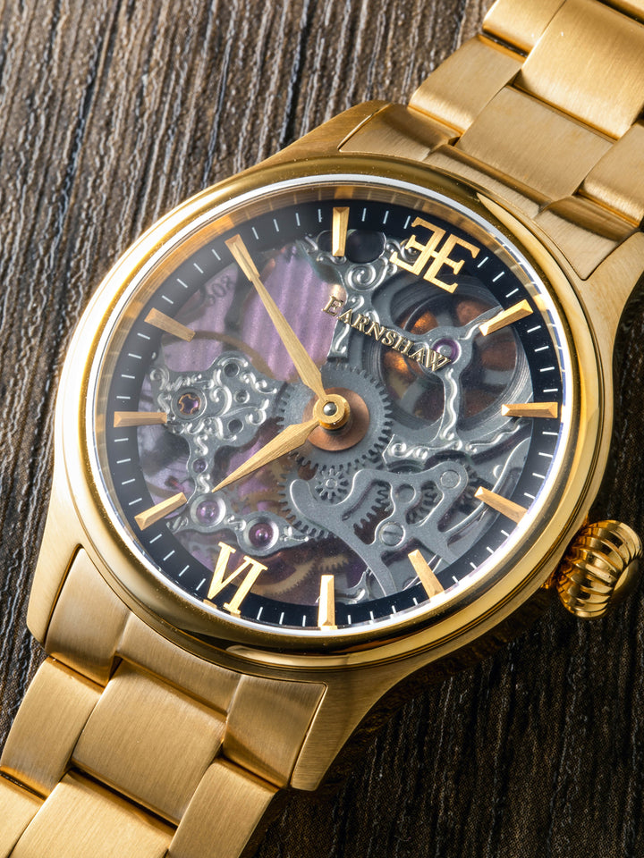 Mechanical Skeleton 17 Jewels Men's Watch - ES-8061-22