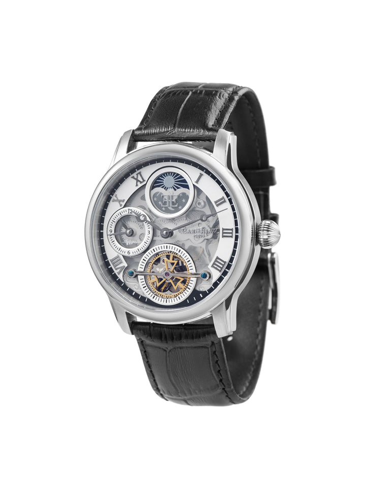 Automatic Skeleton Dual Time Men's Watch - ES-8063-01