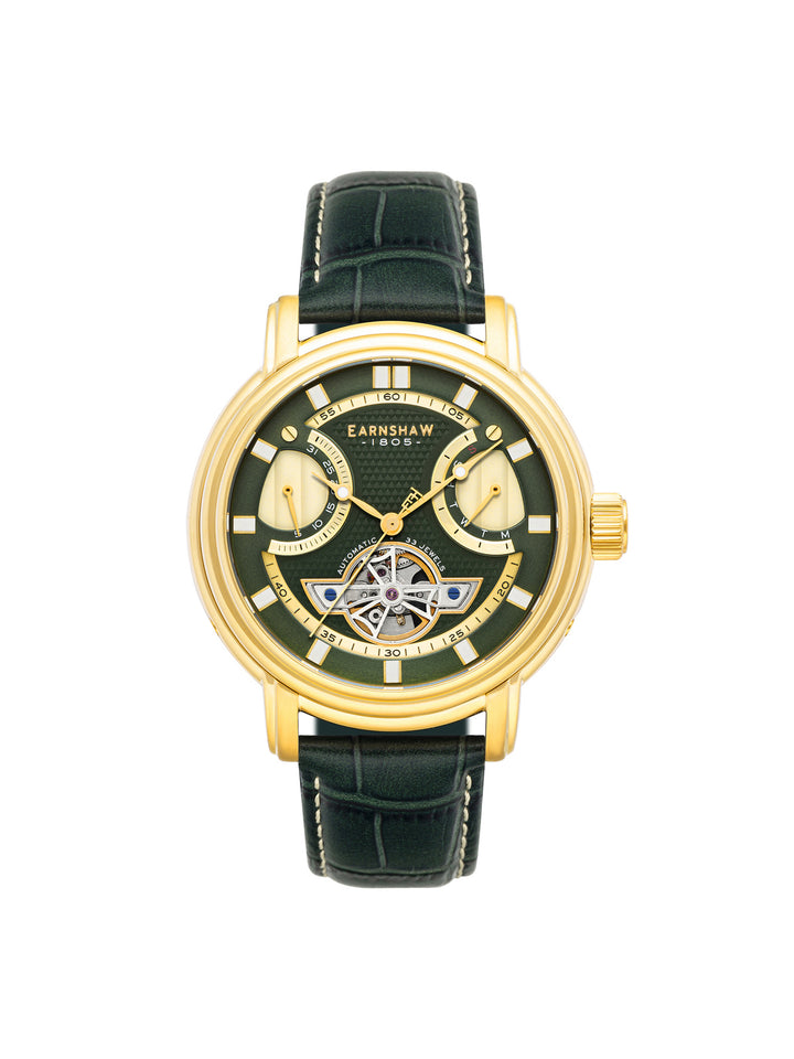 Retrograde Open Heart Automatic Men's Watch -  ES-8184-04