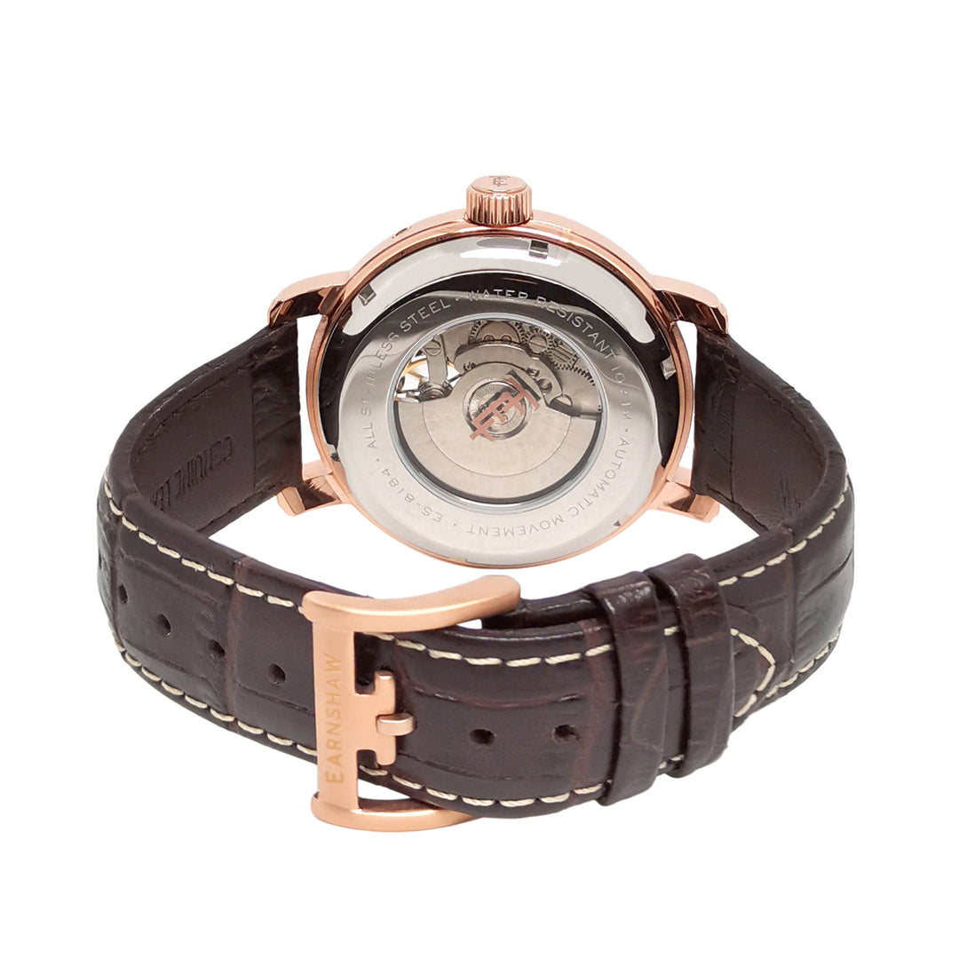 Retrograde Open Heart Automatic Men's Watch -  ES-8184-05