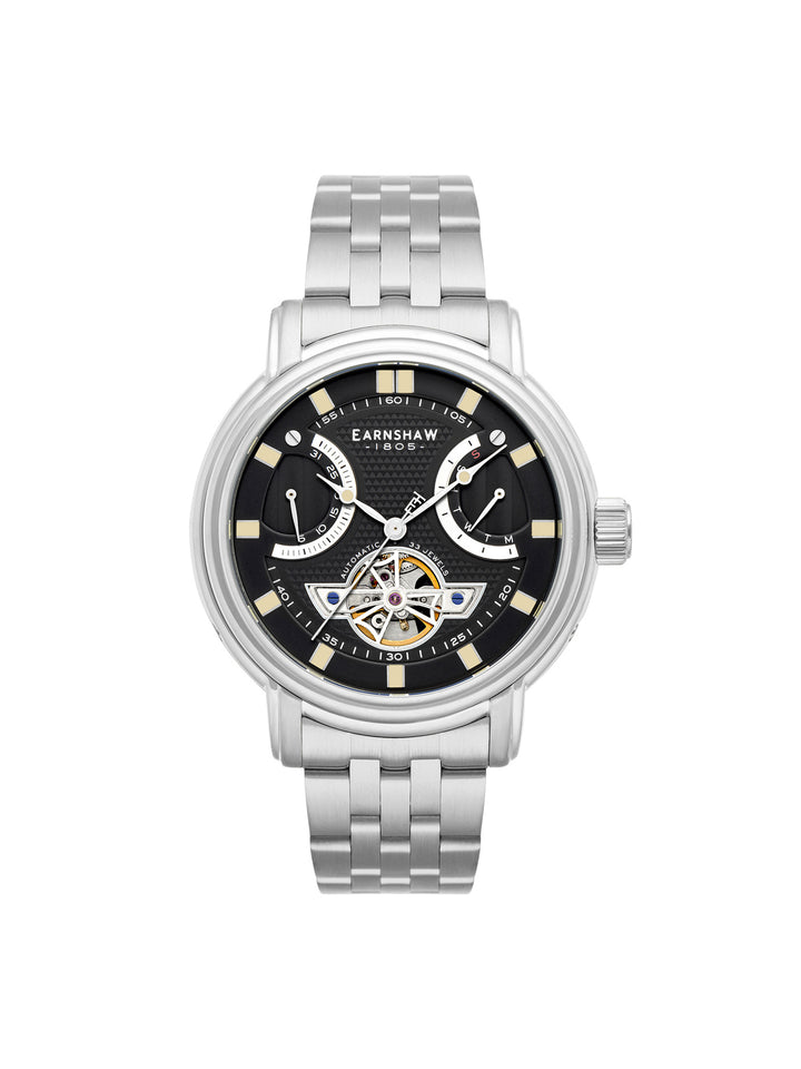 Retrograde Open Heart Automatic Men's Watch -  ES-8184-11