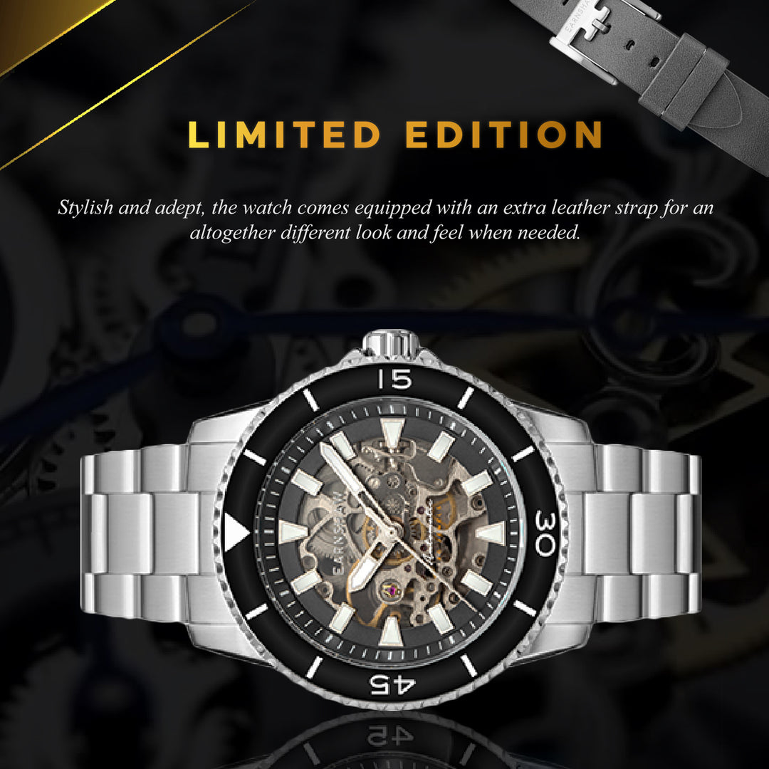 Limited Edition Skeleton Automatic With Additional Strap Men's Watch - ES-8227-22