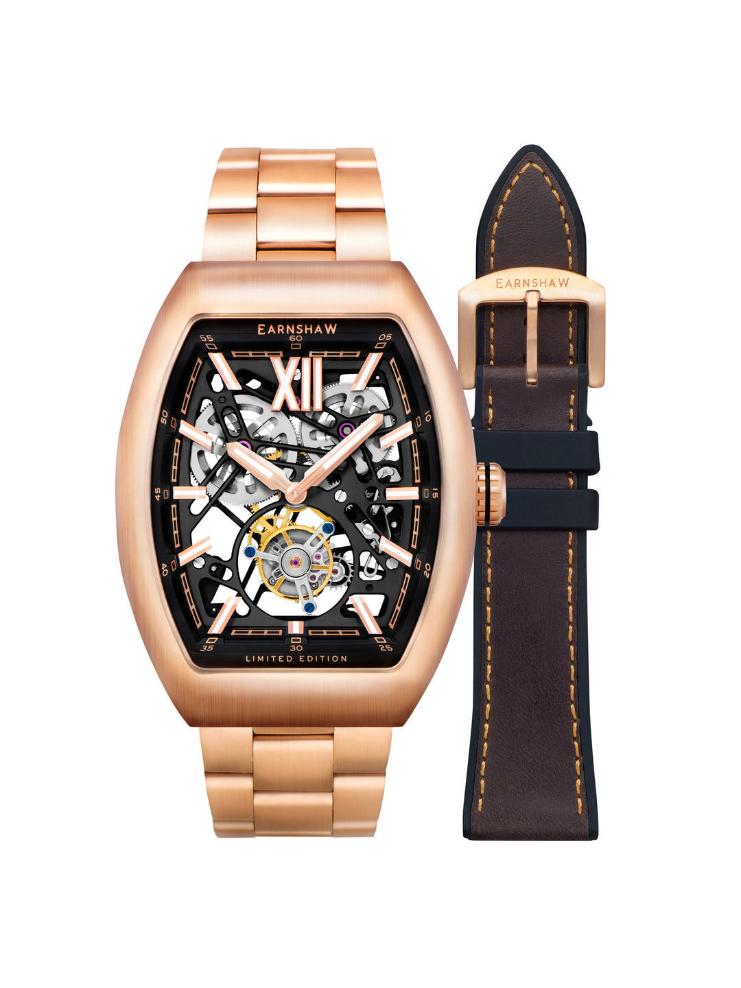 Tourbillon Limited Edition Skeleton Men's Watch - ES-8277-33