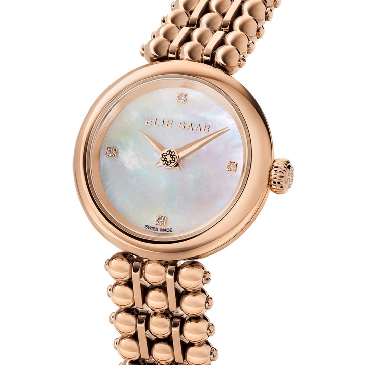 Idylle Perle Swiss Made Diamond Women's Watch - ESID003P