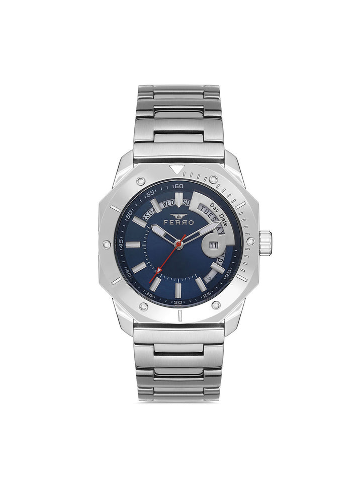 Quartz with Day & Date Men's Watch - F11198A-A3