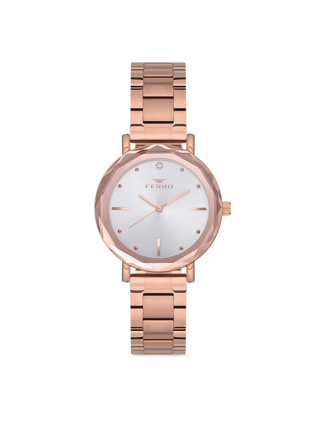 Crystals Quartz Women's Watch - F21079A-C