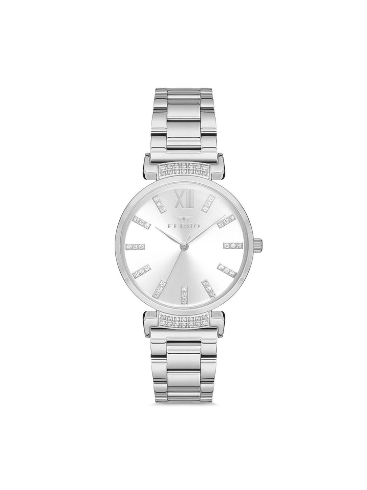 Crystals Quartz Women's Watch - F21082A-A