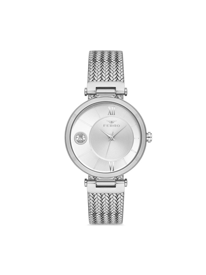 Crystals Quartz Women's Watch - F21144C-A