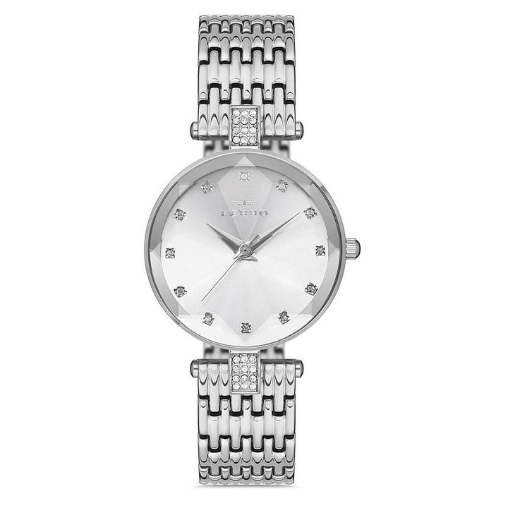 Crystals Quartz Women's Watch - F21917A-A