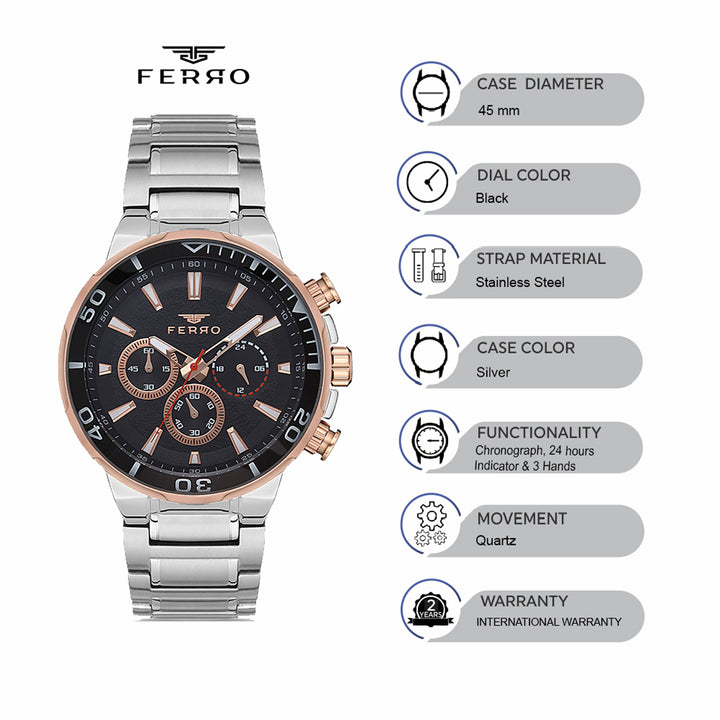 Chronograph Men's Watch - FM11147A-E2