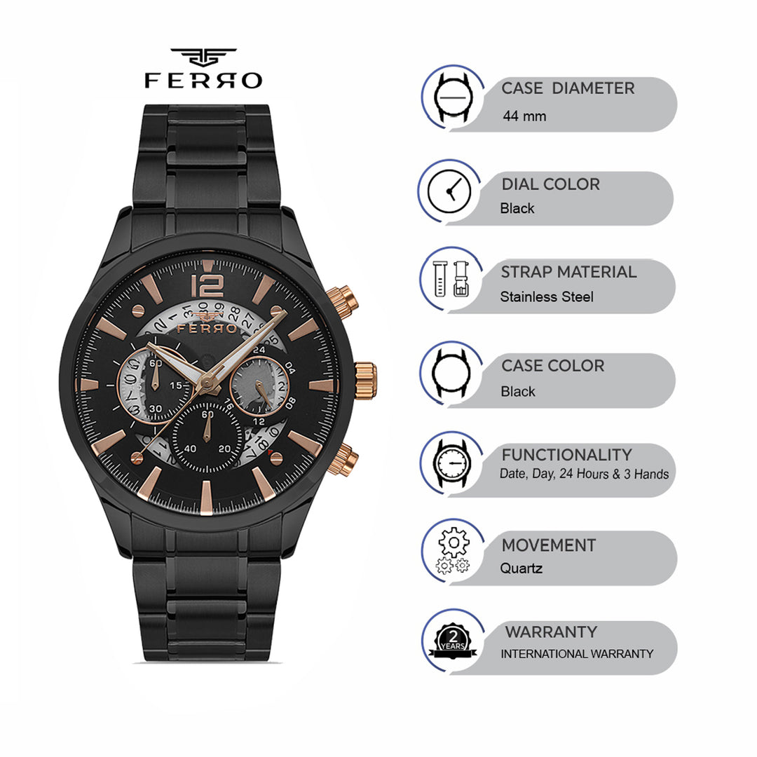 Multifunction Men's Watch - FM11320A-G