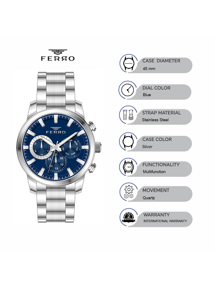 Multifunction Men's Watch - FM11370A-A3