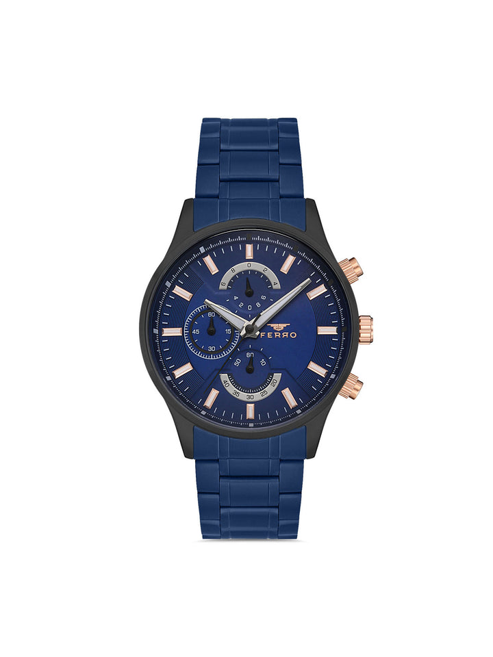 Dual Time & Multifunction Men's Watch - FM11915A-ZD