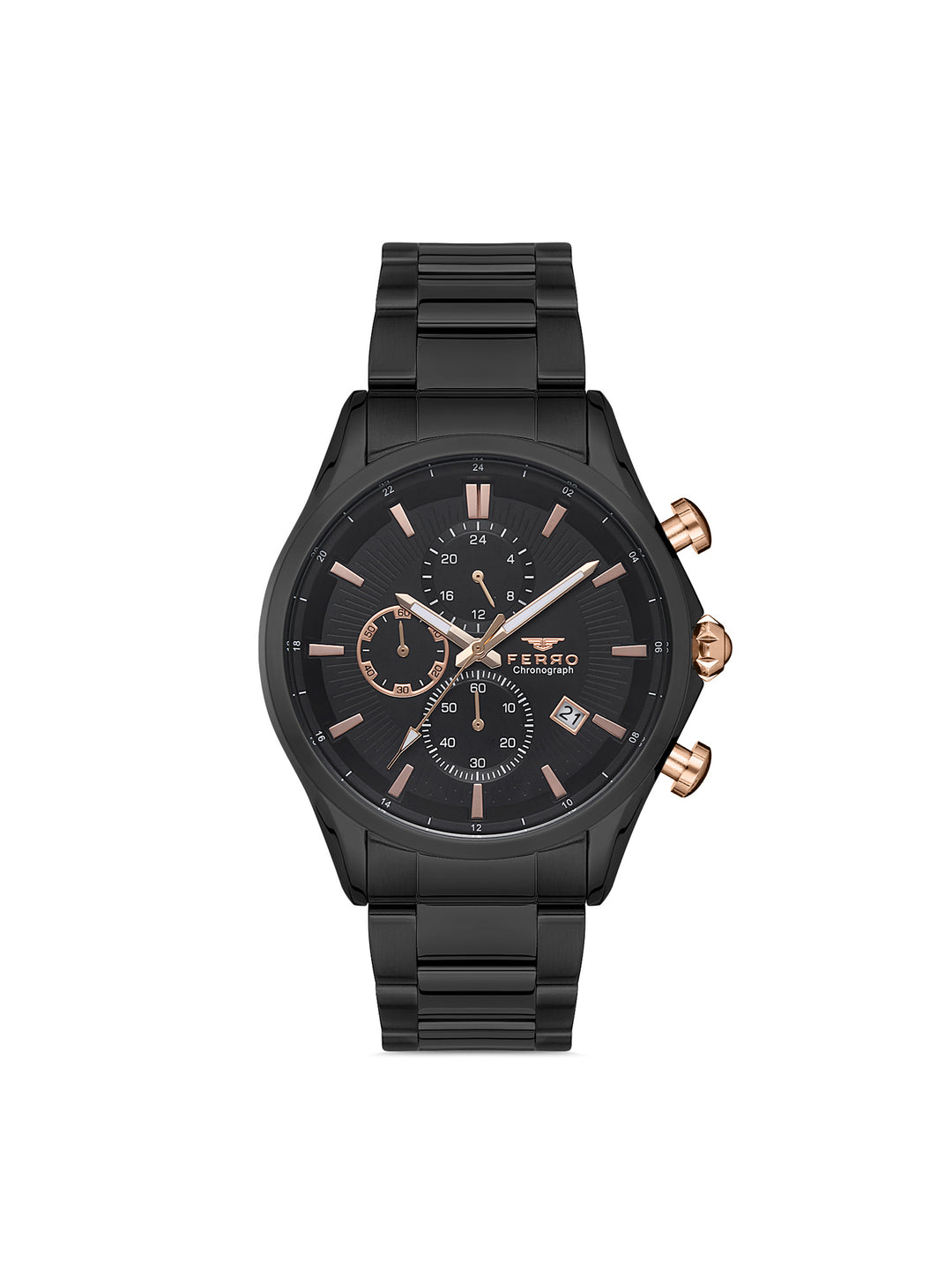 Dual Time & Multifunction Men's Watch - FM1805A-1036-G