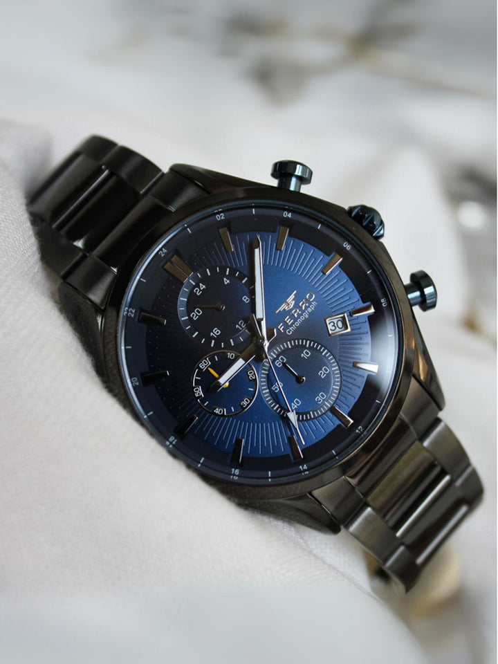 Dual Time & Multifunction Men's Watch - FM1805A-1036-V3