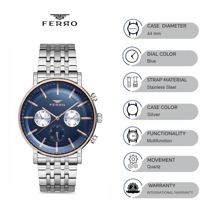 Multifunction Men's Watch - FM1866A-E3