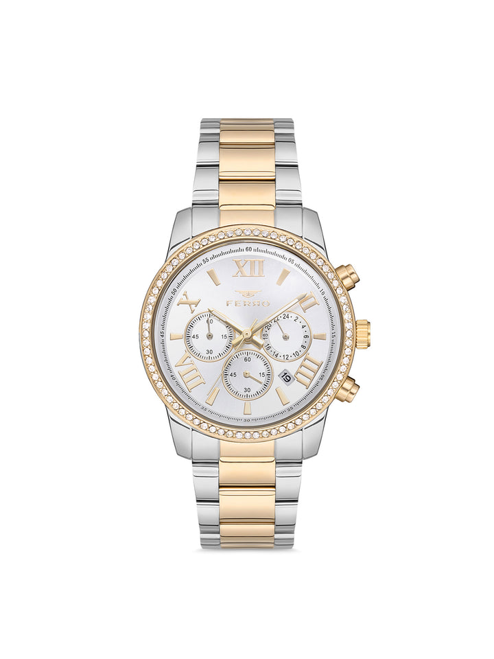 Chronograph with Date Women's Watch - FM41107A-D