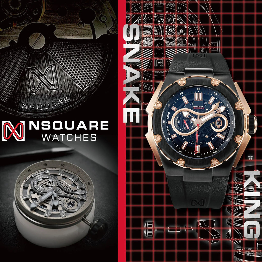 Snakeking Automatic 21 Jewels Men's Watch - G0471-N10.8