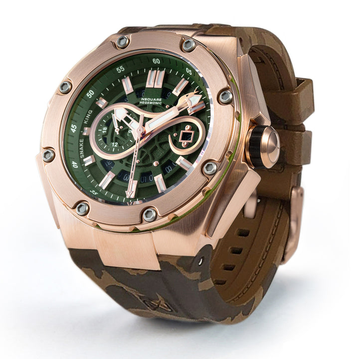 Snakeking Multifunction 21 Jewels Men's Watch - G0471-N10.11 Camo