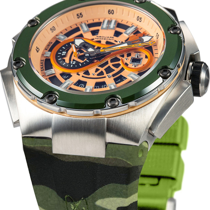 Snakeking Multifunction 21 Jewels Men's Watch - G0471-N10.9 Camo