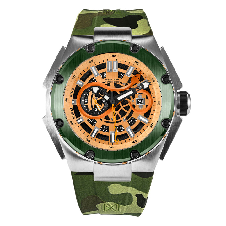 Snakeking Multifunction 21 Jewels Men's Watch - G0471-N10.9 Camo