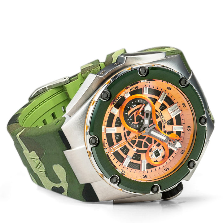 Snakeking Multifunction 21 Jewels Men's Watch - G0471-N10.9 Camo