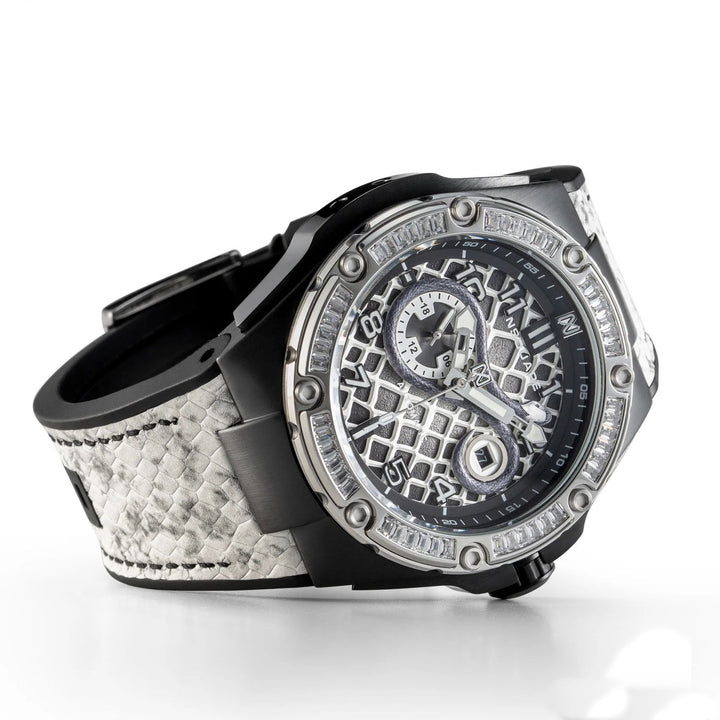 Snake Special Edition Automatic Swarovski Crystal Men's Watch - G0473-N51.2