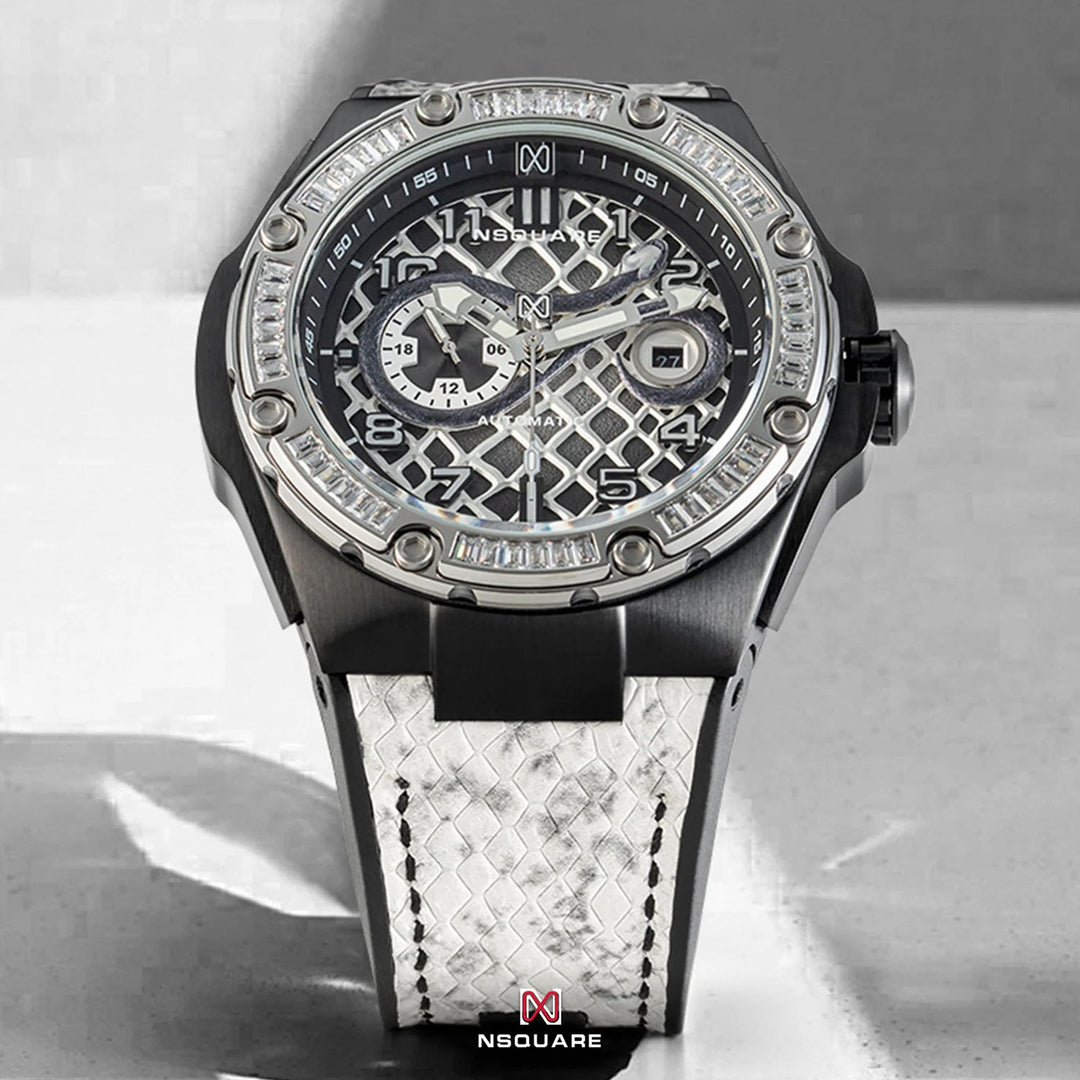 Snake Special Edition Automatic Swarovski Crystal Men's Watch - G0473-N51.2