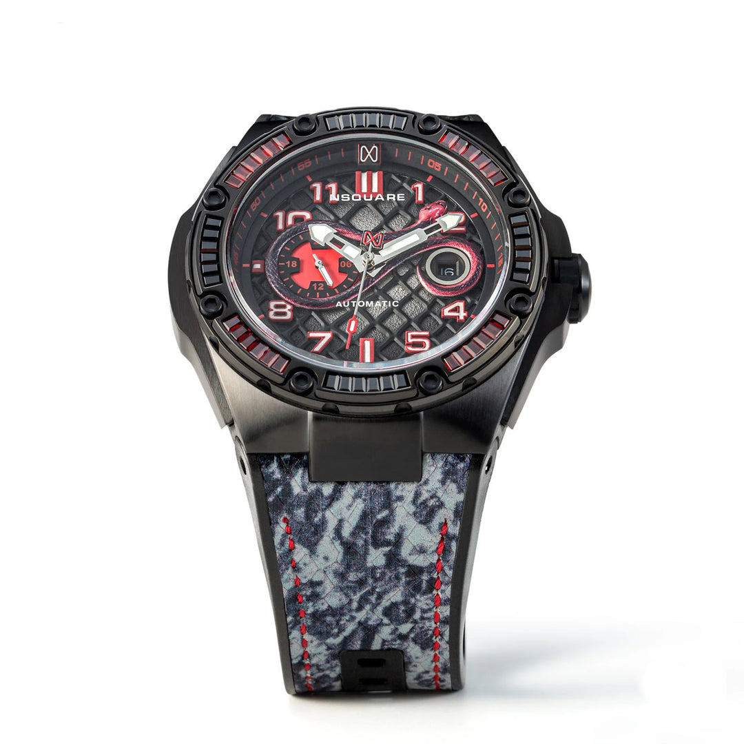 Snake Special Edition Automatic Swarovski Crystal Men's Watch - G0473-N51.4