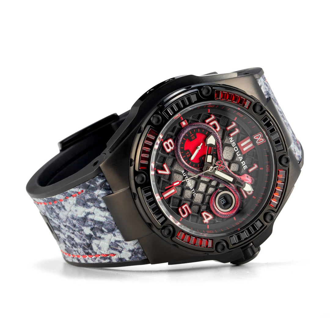 Snake Special Edition Automatic Swarovski Crystal Men's Watch - G0473-N51.4