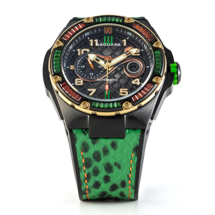 Snake Special Edition Automatic Swarovski Crystal Men's Watch - G0473-N51.5