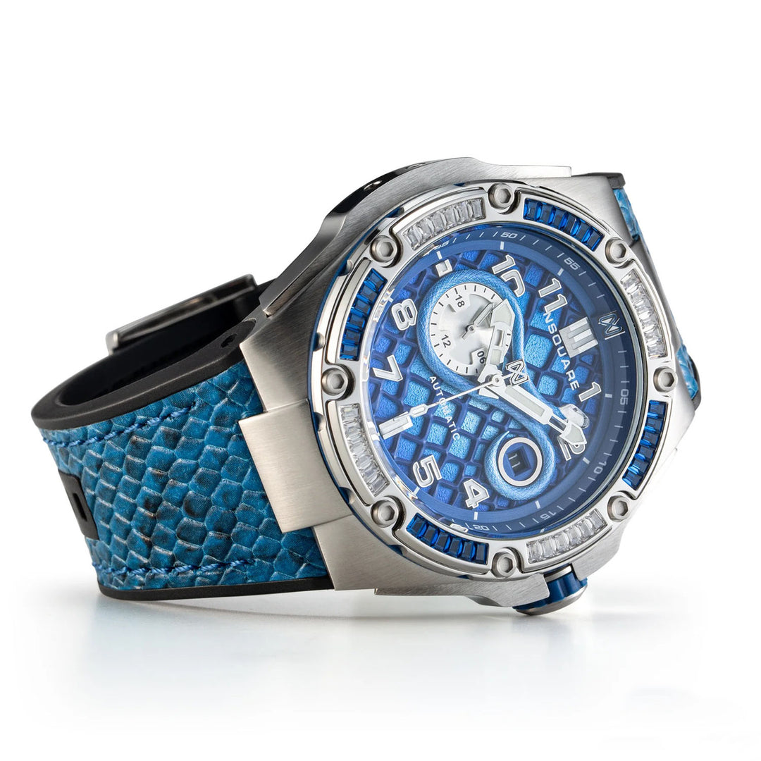 Snake Special Edition Automatic Swarovski Crystal Men's Watch - G0473-N51.7