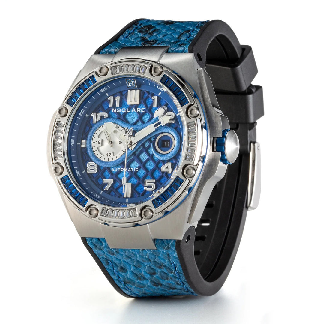 Snake Special Edition Automatic Swarovski Crystal Men's Watch - G0473-N51.7