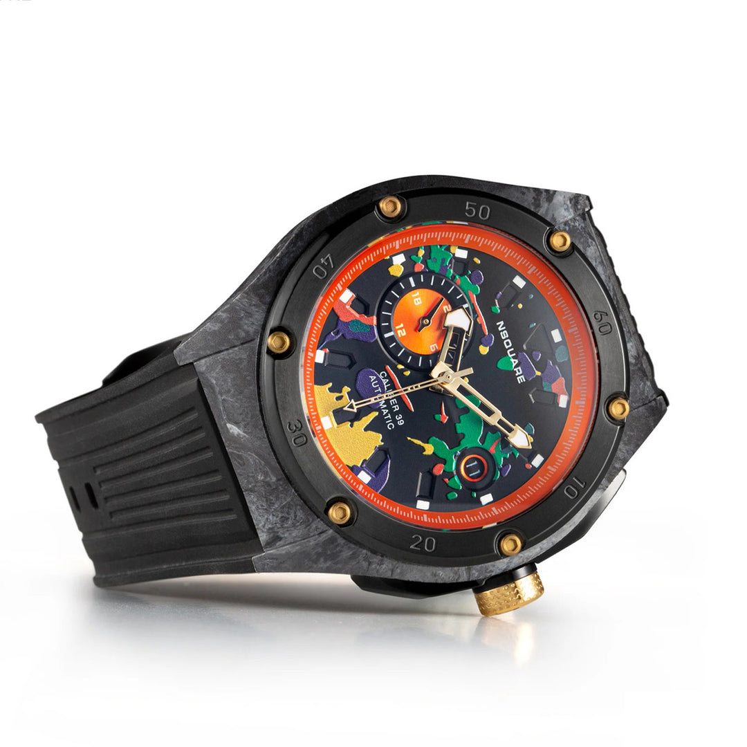 Multicoloured Multifunction Men's Watch - G0543-N39.2