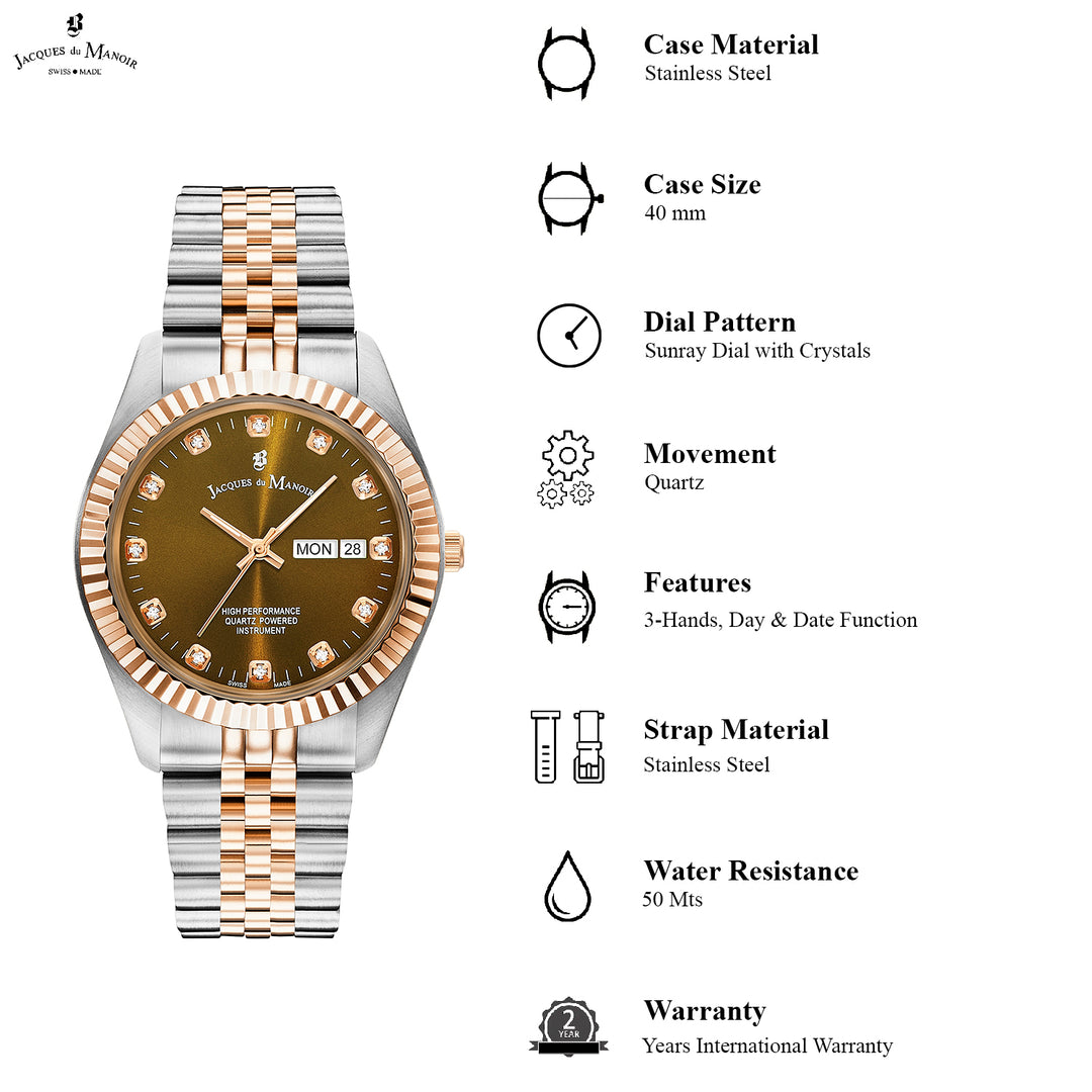 Inspiration DayDate Men's Watch - JWG00307