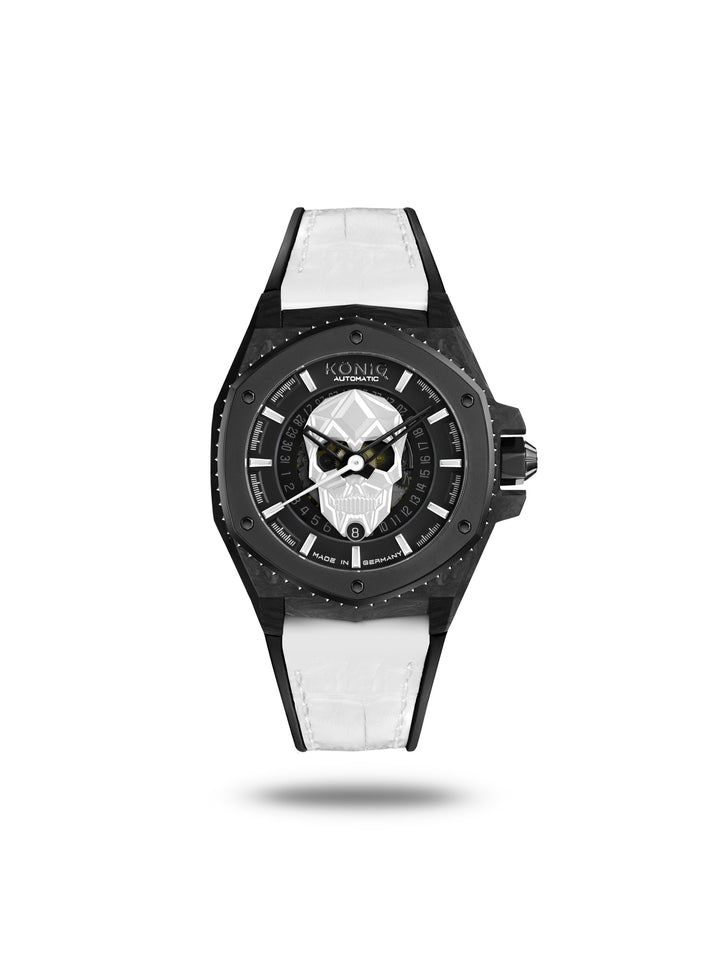 King Craft 60 Diamonds Automatic Skeleton Men's Watch - K74KC004