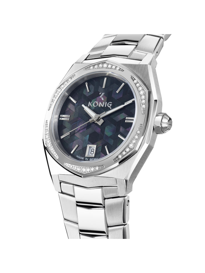 Mosaic 42 Diamonds Quartz Women's Watch - K74MS002