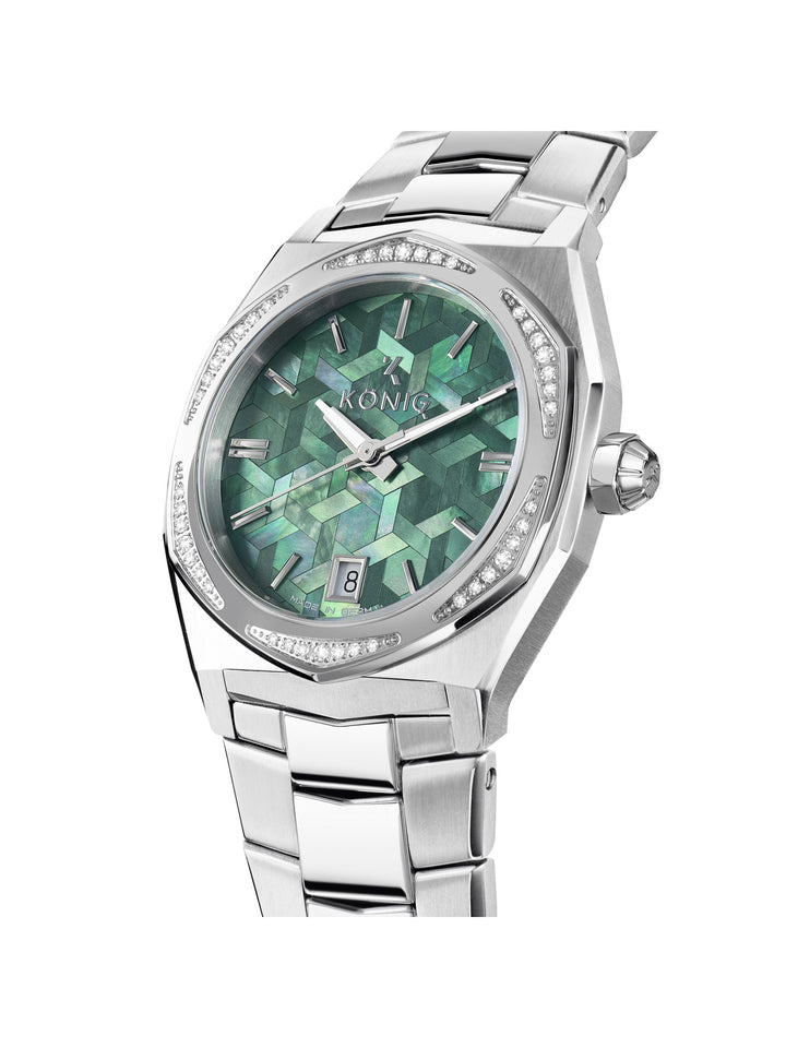 Mosaic 42 Diamonds Quartz Women's Watch - K74MS004