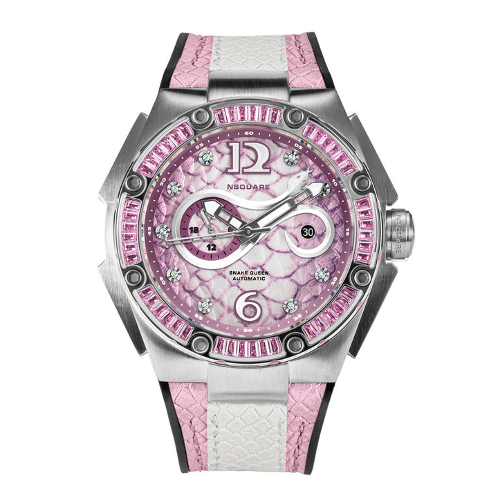 Snakequeen Automatic Swarovski Crystal Women's Watch - L0471-N11.12