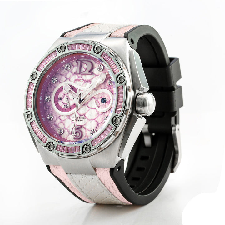 Snakequeen Automatic Swarovski Crystal Women's Watch - L0471-N11.12