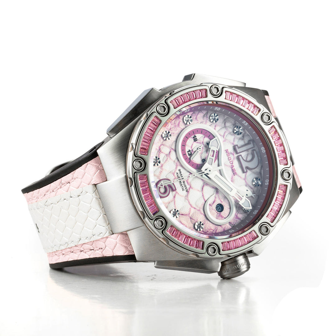 Snakequeen Automatic Swarovski Crystal Women's Watch - L0471-N11.12