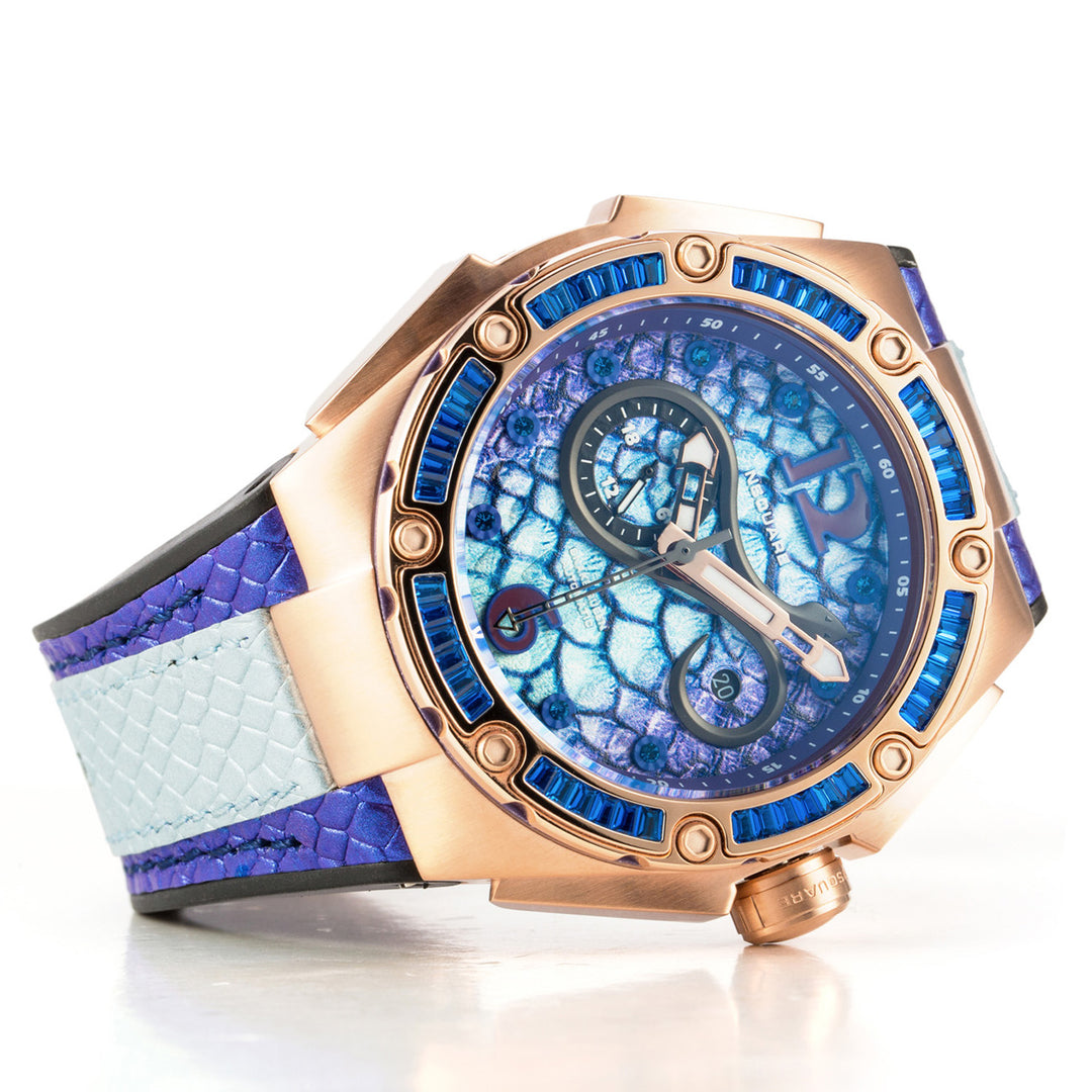 Snakequeen Automatic Swarovski Crystal Women's Watch - L0471-N11.13