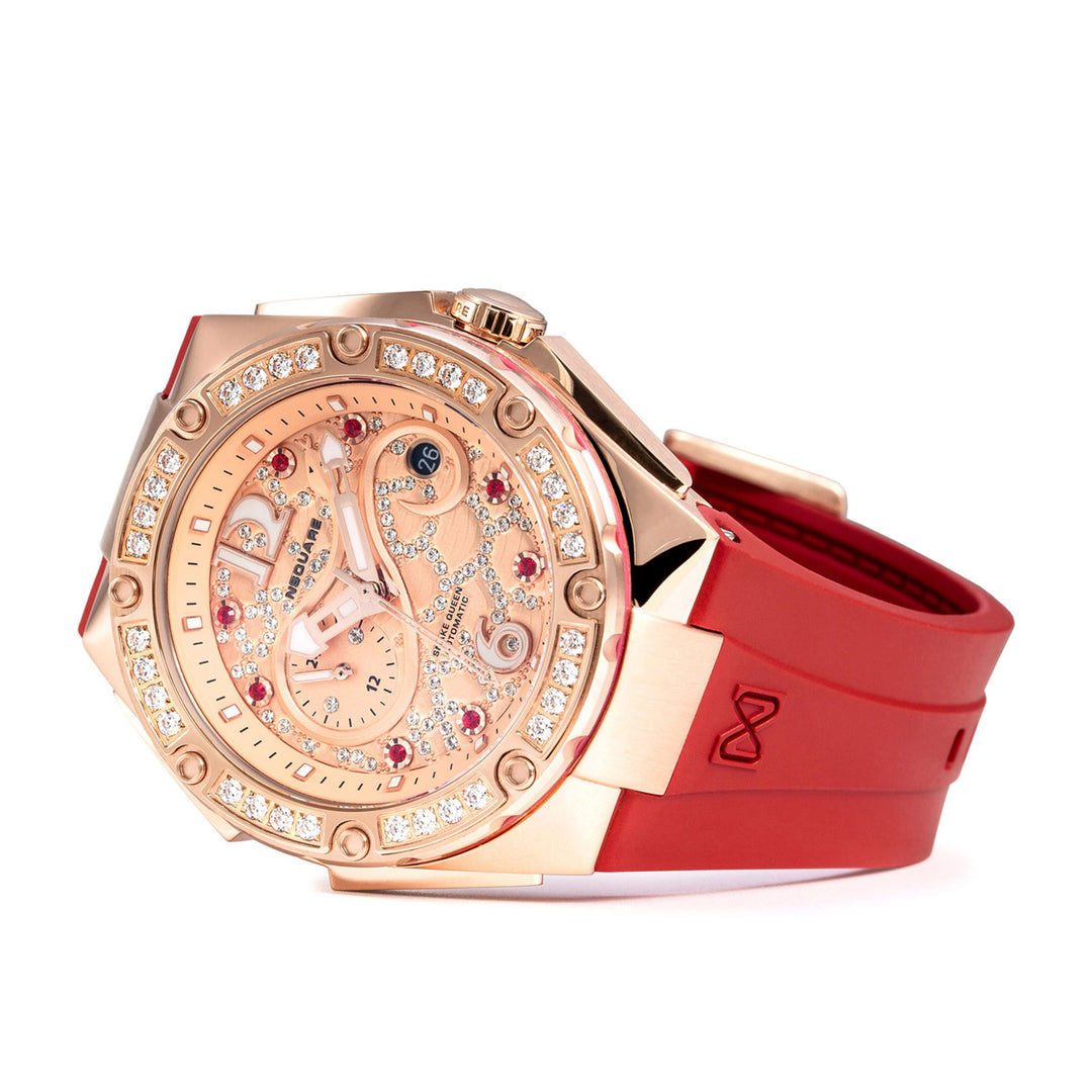 Snakequeen 39 mm Automatic Swarovski Crystal Women's Watch - L0472-N48.6