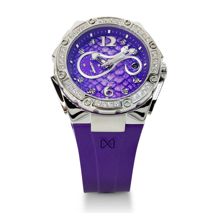 Snakequeen 39 mm Automatic Swarovski Crystal Women's Watch - L0472-N48.7