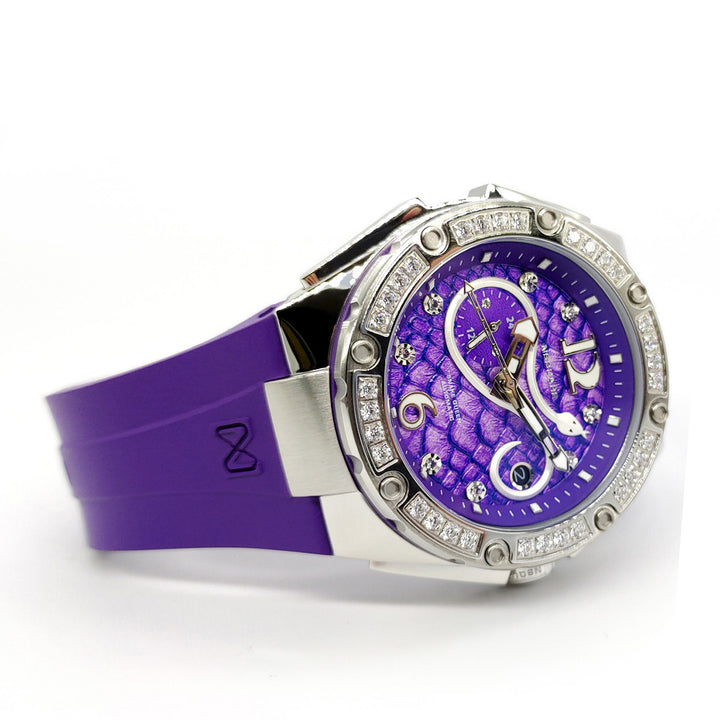 Snakequeen 39 mm Automatic Swarovski Crystal Women's Watch - L0472-N48.7