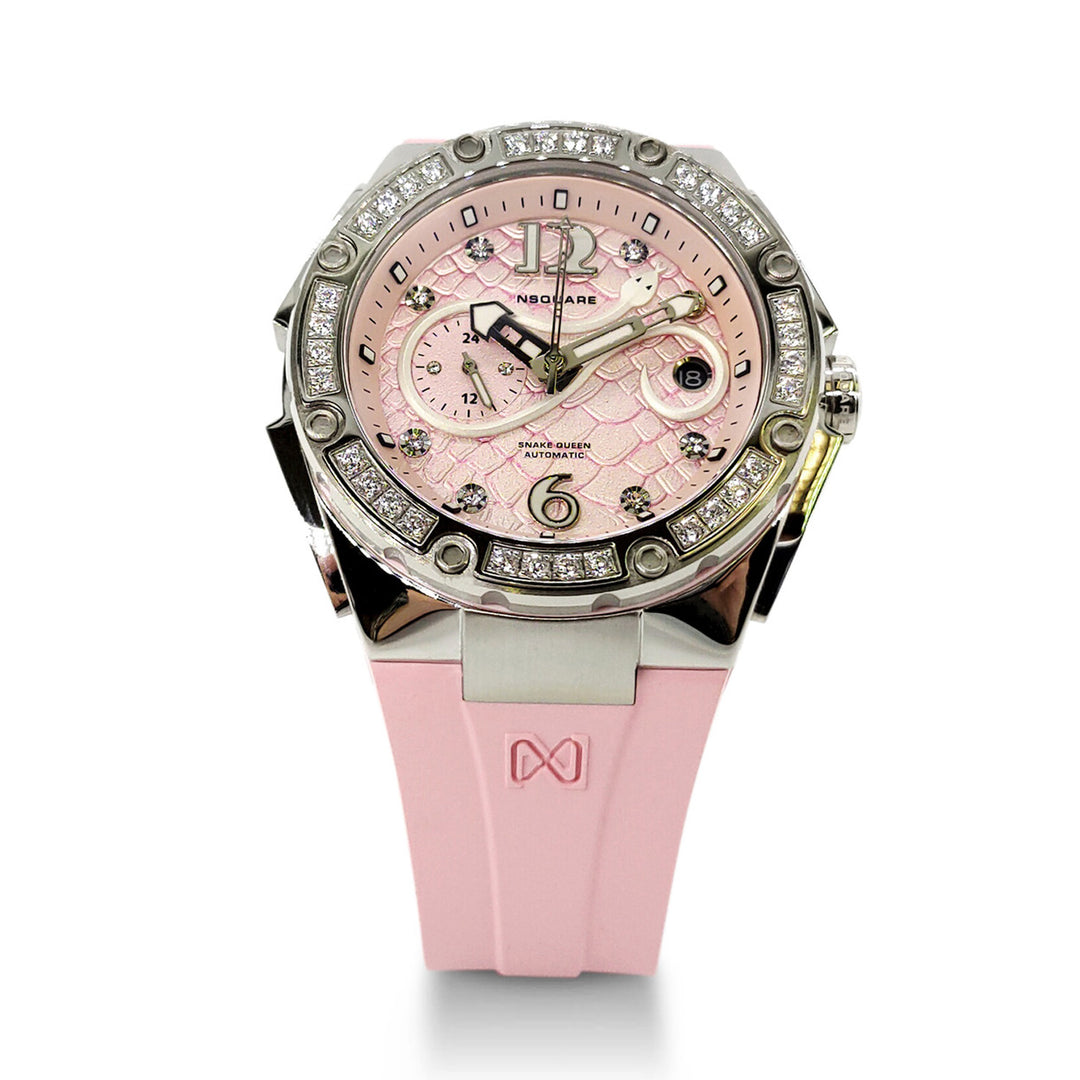 Snakequeen 39 mm Automatic Swarovski Crystal Women's Watch - L0472-N48.9