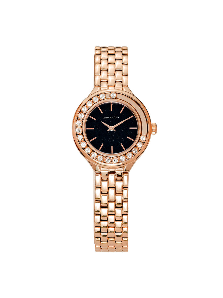 Majestic Quartz Women's Watch - L 5041 RG-BKST