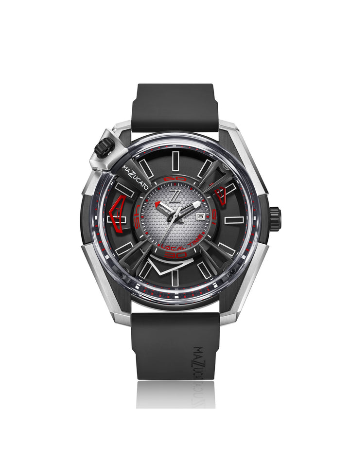 RIM LAX Dual Time Automatic Men's Watch - LAX01-BK