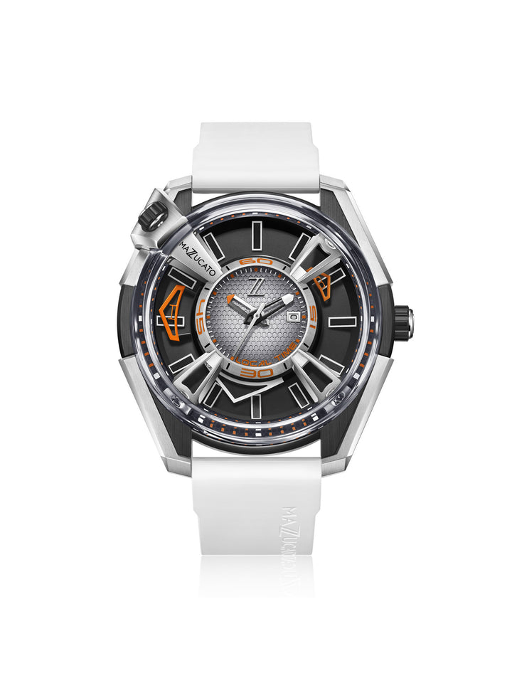 RIM LAX Dual Time Automatic Men's Watch - LAX04-WH